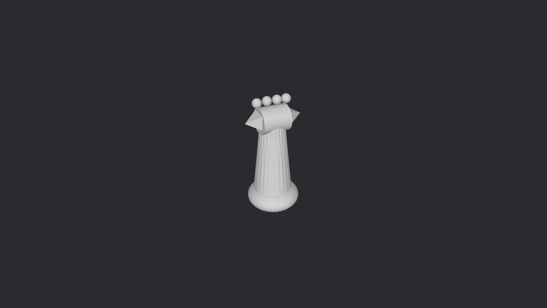 Weaponized Chess Assassin Piece