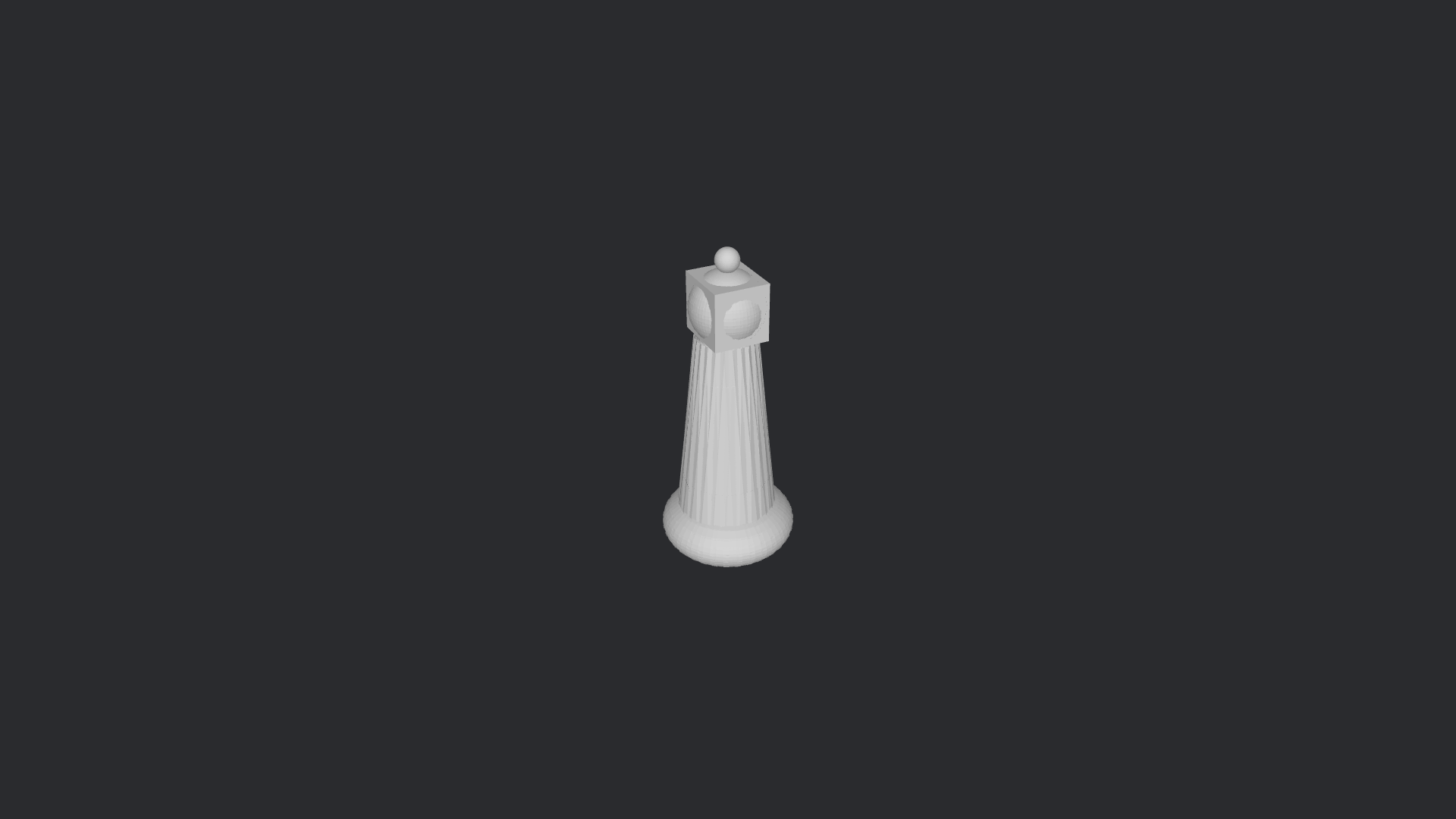 Weaponized Chess Queen Piece