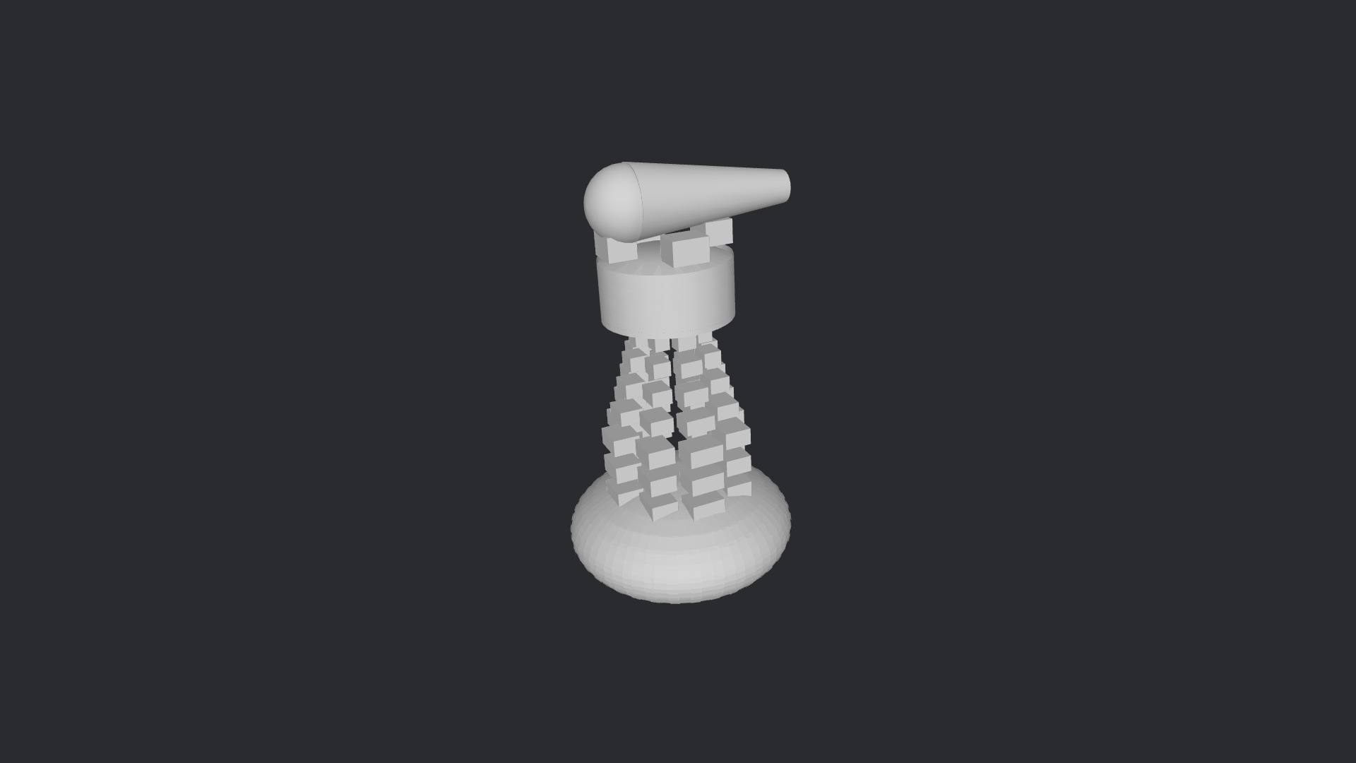 Weaponized Chess Tank Piece