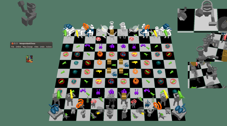 Weaponized Chess