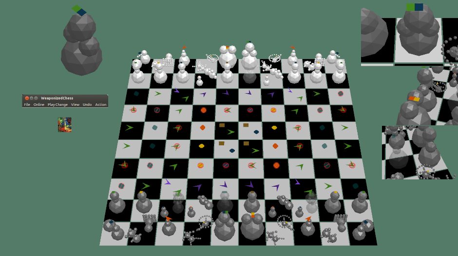 Weaponized Chess Geosphere